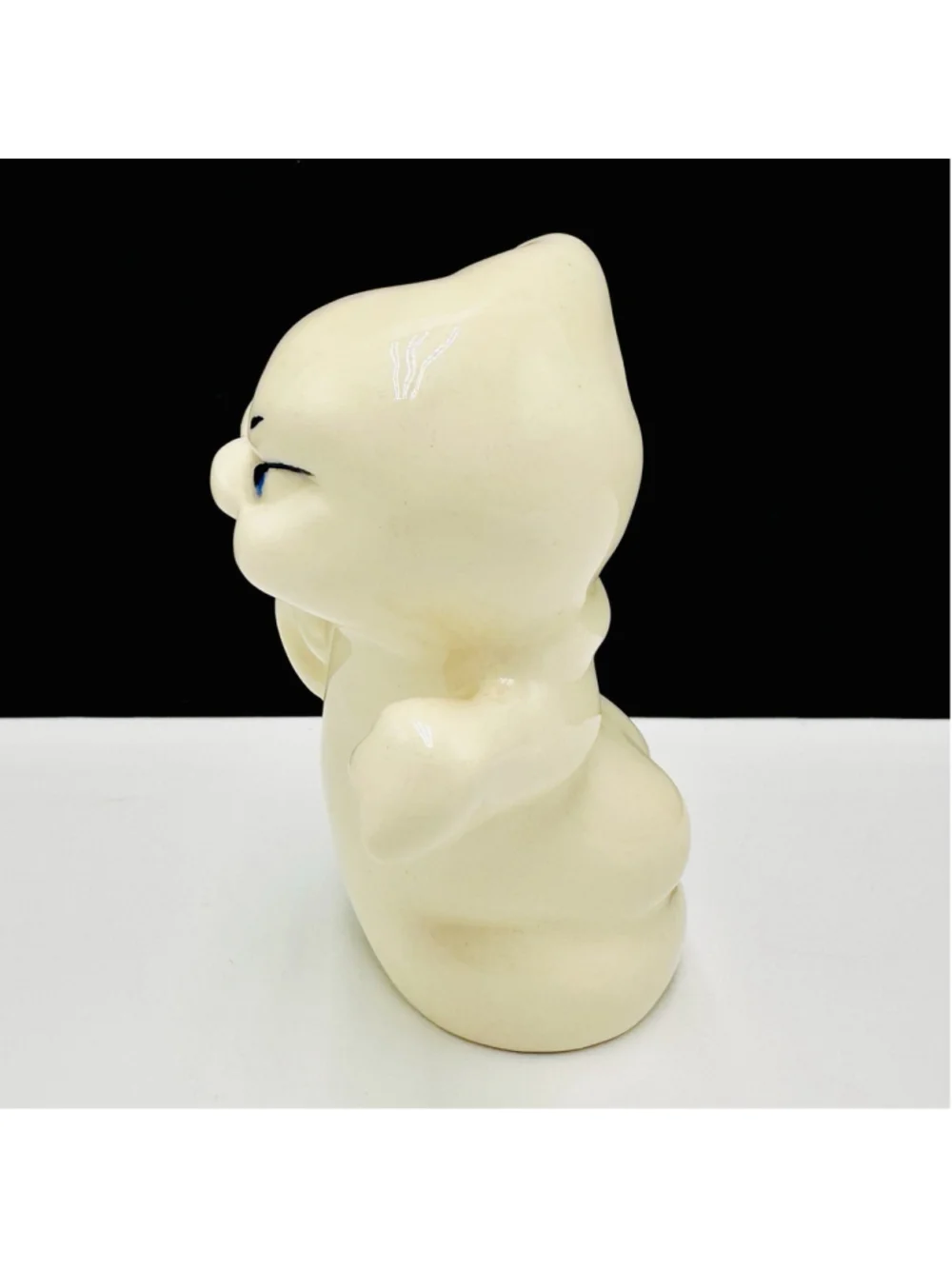 Vintage Halloween Ghost Byron Mold Irredescent White 1970's 4.5